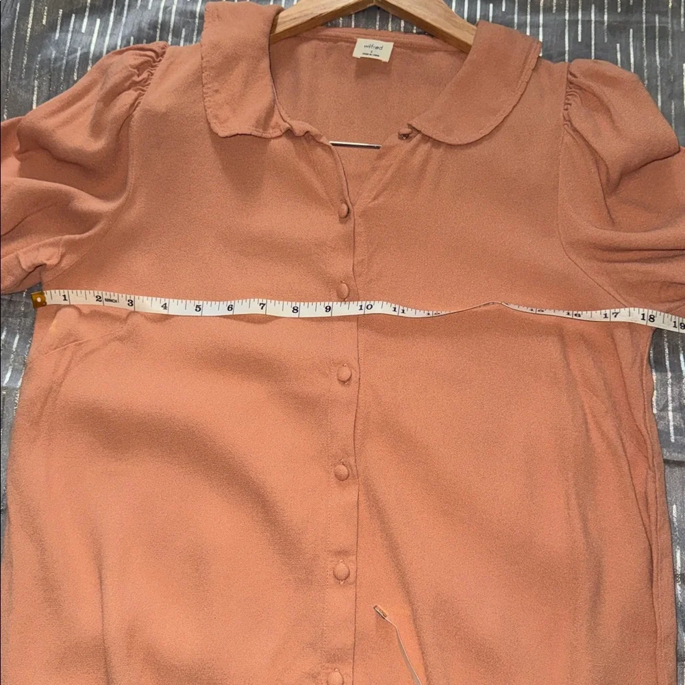 Wilfred POPPINS Crepe Dress Size S Aritzia - Picture 12 of 14